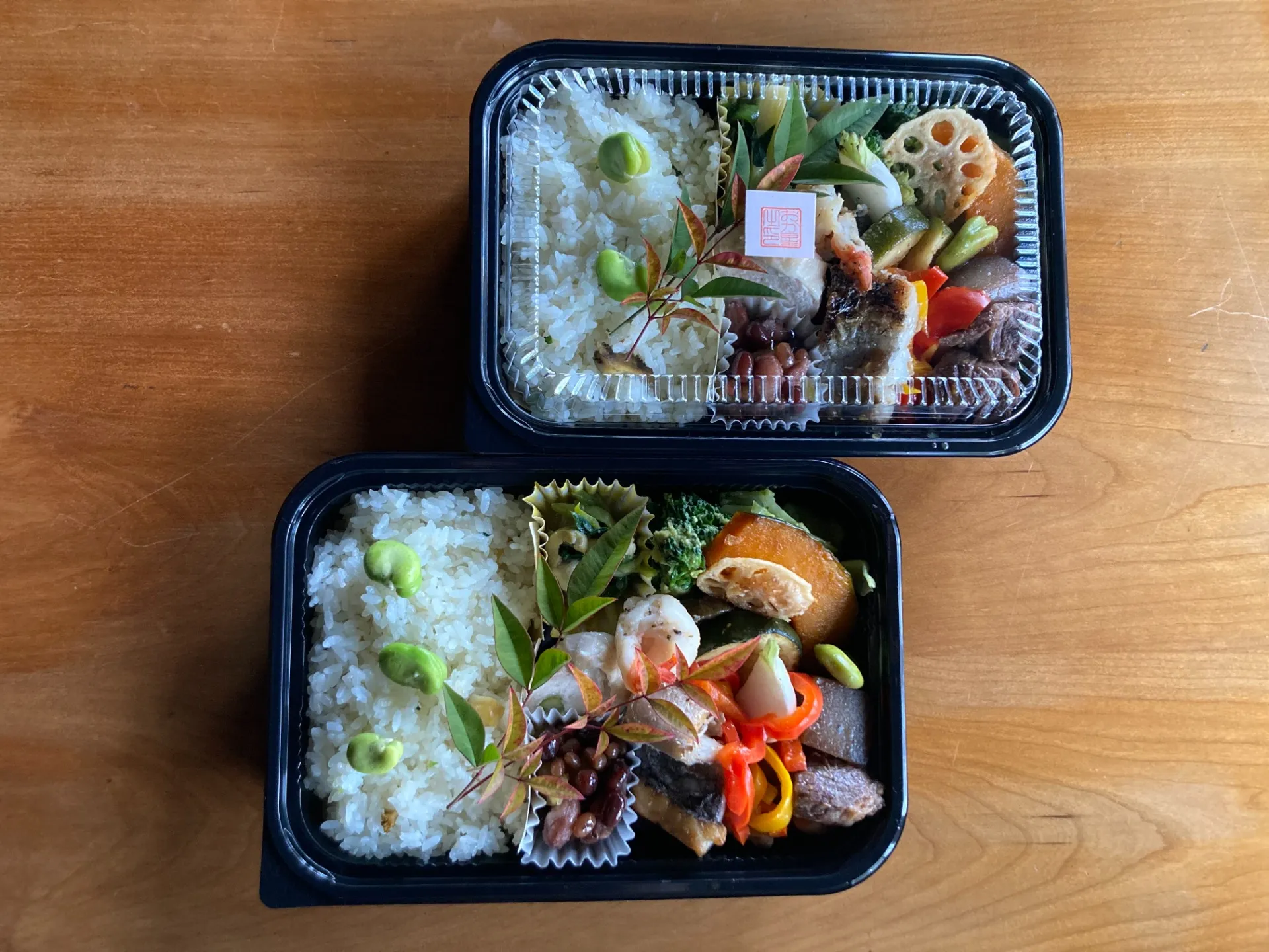 早春、お弁当